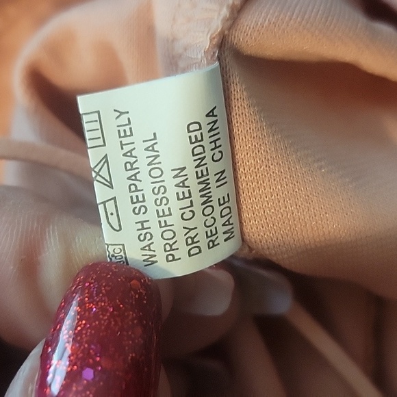 Romwe Women's Pink Lace Corset Top, Size: M - Picture 8 of 8